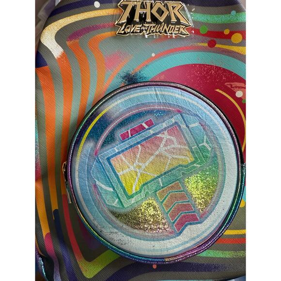 Marvel Thor: Love and Thunder Mini Backpack - San Diego ComiCon Exclusive*NWT - Picture 5 of 7